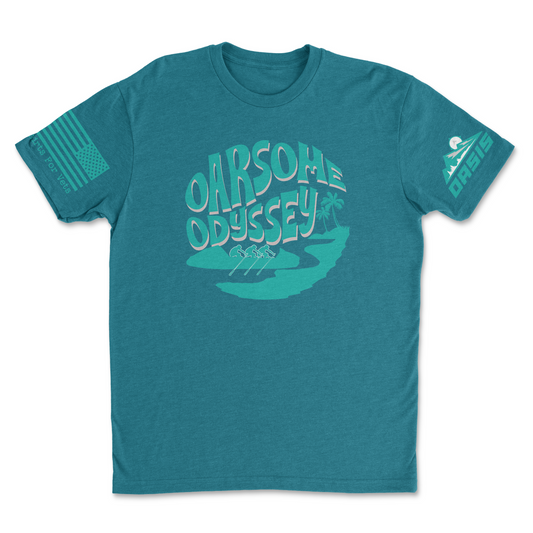 Oarsome Odyssey Tropical tee