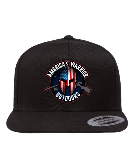 AWO Flat Bill Patch Hat