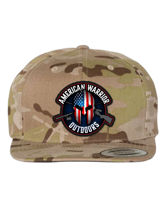 AWO Flat Bill Patch Hat