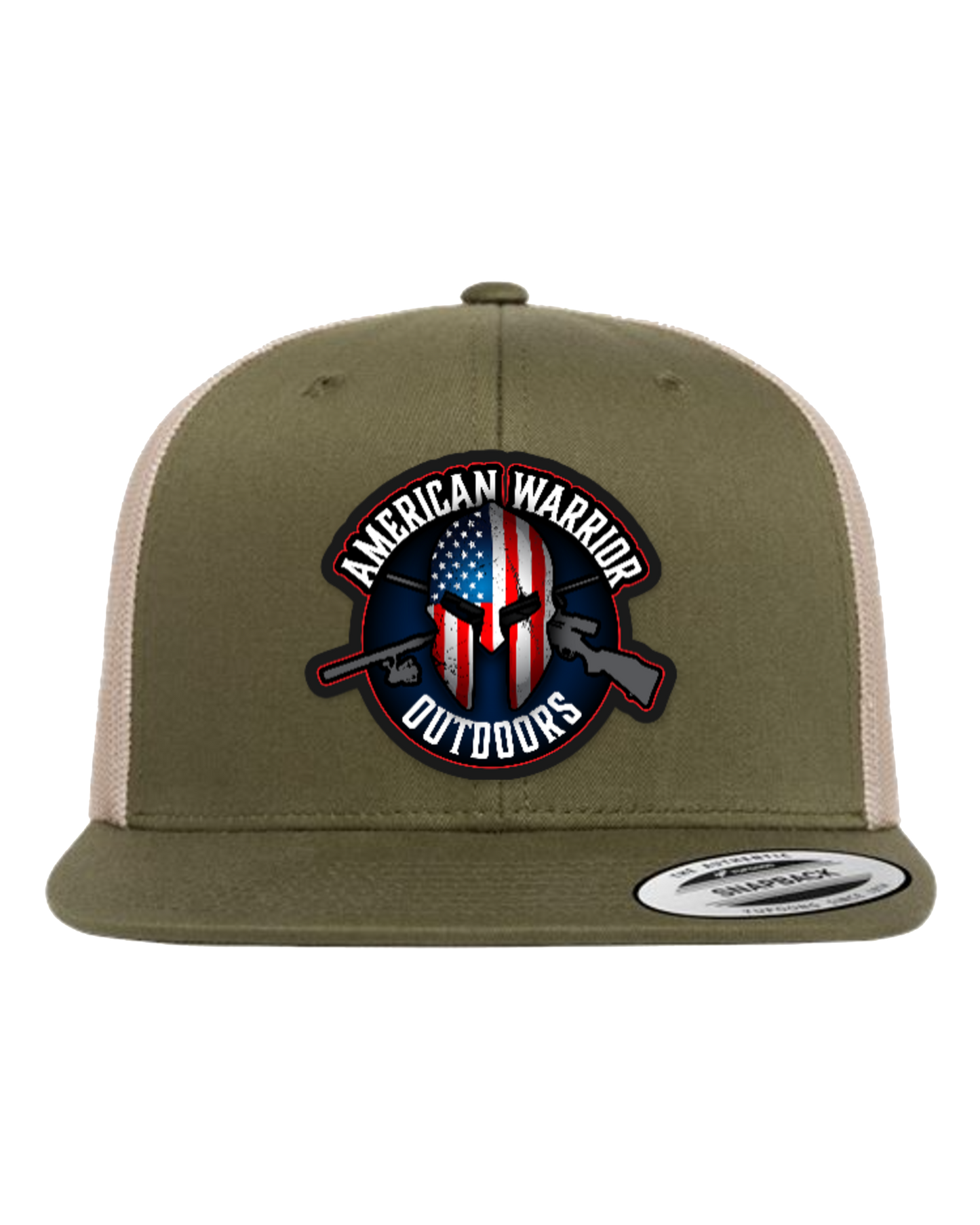 AWO Flat Bill Patch Hat