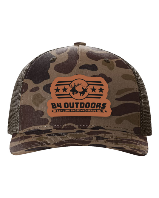 B4 Outdoors Dark Duck Camo Hat