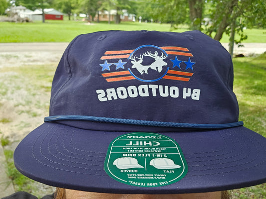 B4 Flat Bill Rope Hat